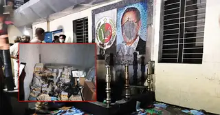 জাতীয় পার্টির কেন্দ্রীয় কার্যালয়ে হামলা-অগ্নিসংযোগ